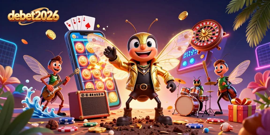 Experience thrilling games and excitement with debet2026's vibrant gambling scene featuring diverse elements.