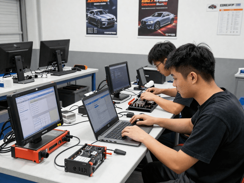 Chiptuning Hannover: Experten bei ECU Boost Service optimieren BMW Fahrzeuge professionell.