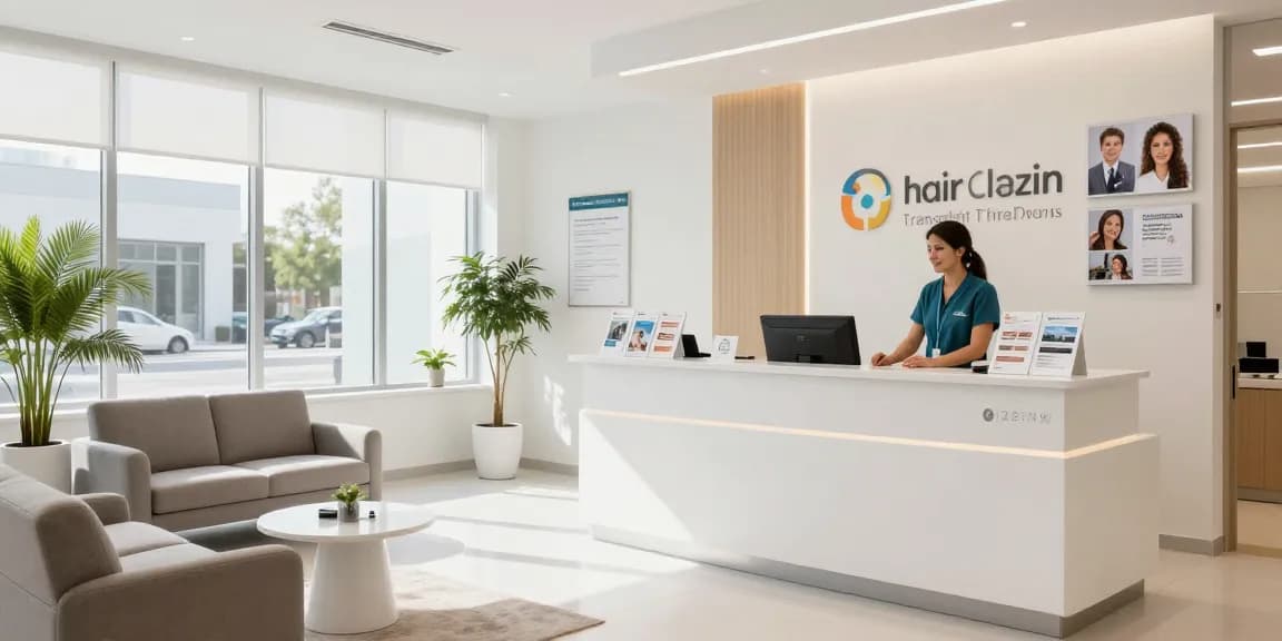 "Hair transplant Istanbul cost at a modern healthcare clinic showcasing patient care and expert consultation."