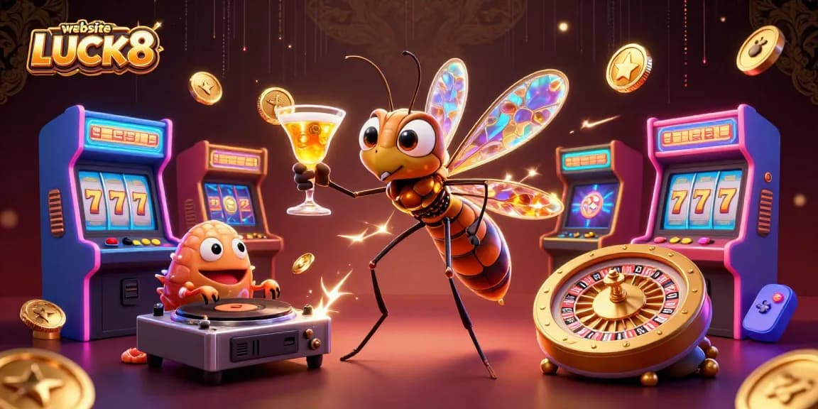 Play exciting games on website LUCK8 with vibrant 3D casino characters and engaging visuals.