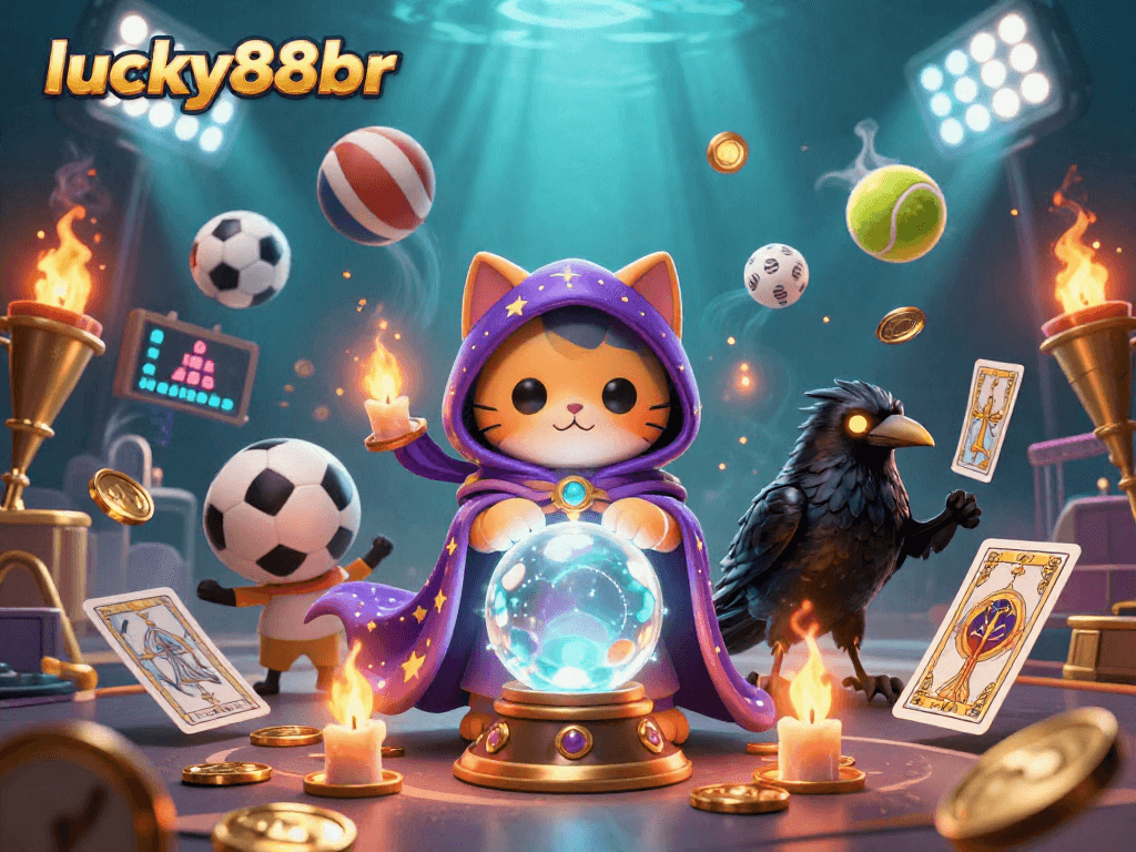 Engage with lucky88br and discover exciting sports betting elements in an enchanting 3D scene.