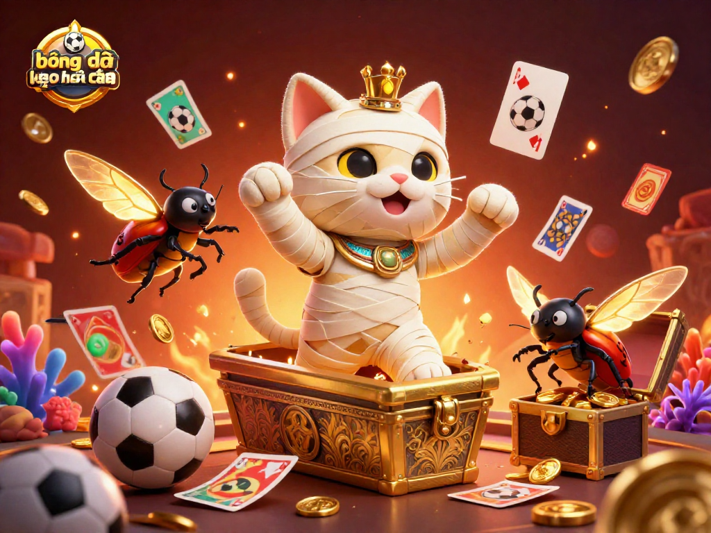 Engage with bóng đá kèo nhà cái in this vibrant sports betting casino scene featuring dynamic elements.