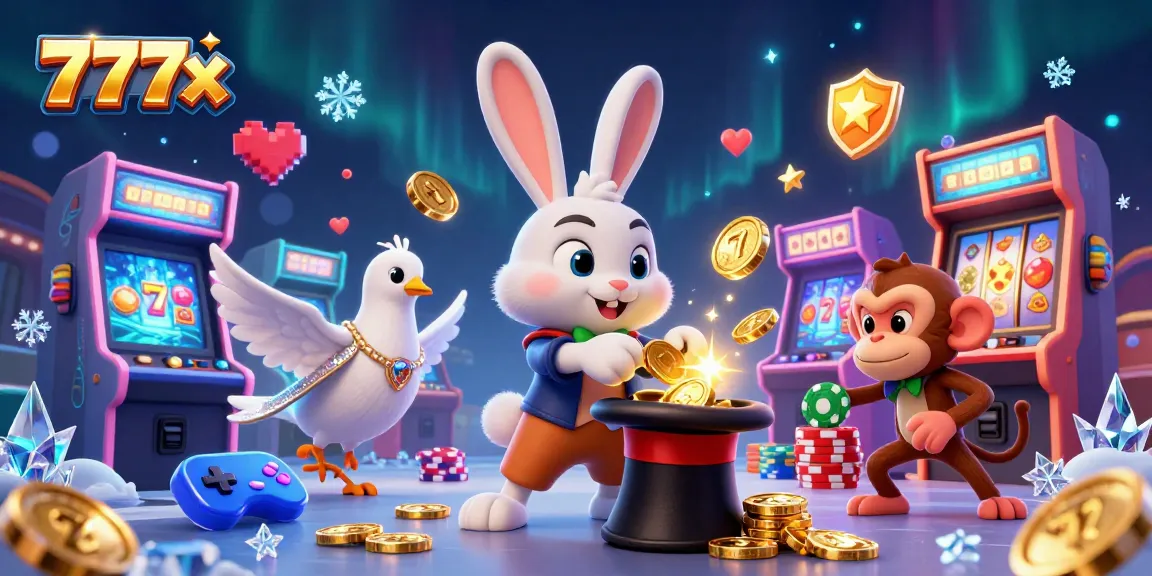 Engage with 777x by joining a magical casino experience filled with coins, cards, and game excitement.
