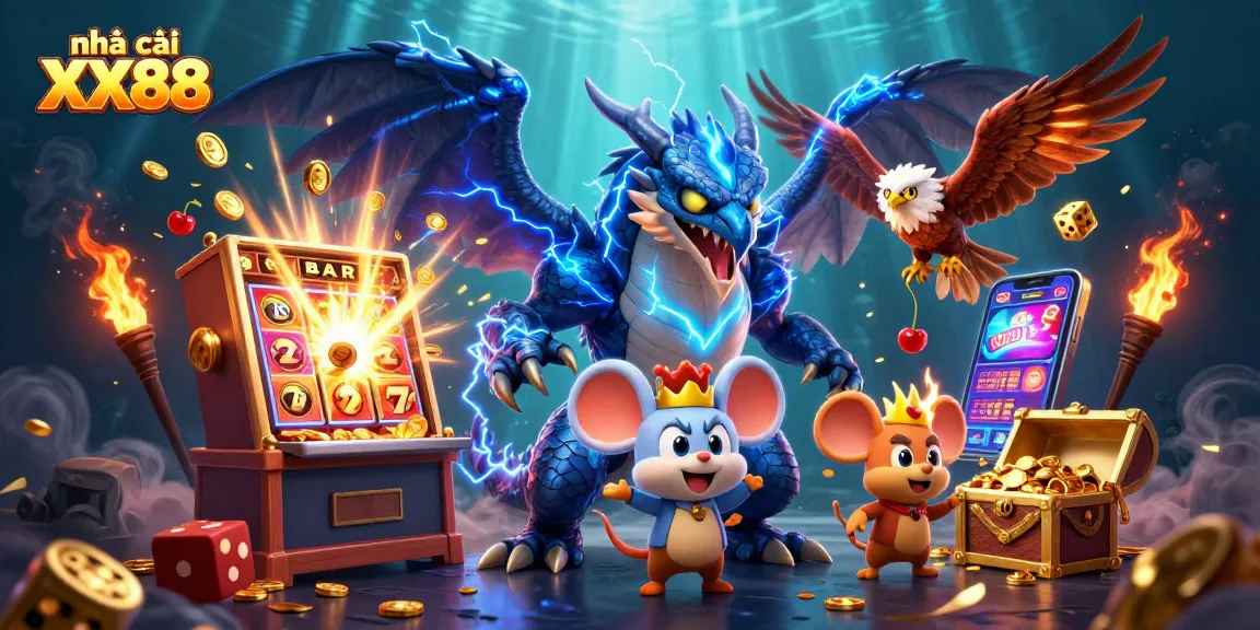 Play thrilling games at nhà cái XX88 with vivid characters and exciting jackpot elements.