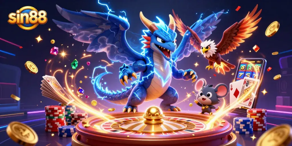 Play exciting games and win big at sin88 with thrilling 3D casino visuals!