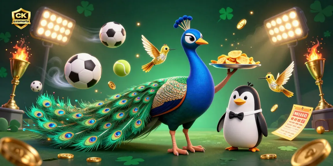 Betting excitement comes alive in a vibrant csismarts scene featuring dynamic sports elements and colorful characters.
