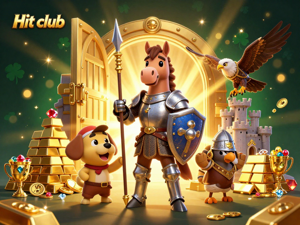 Experience epic betting with Hit club's dynamic gambling scene full of treasure and excitement