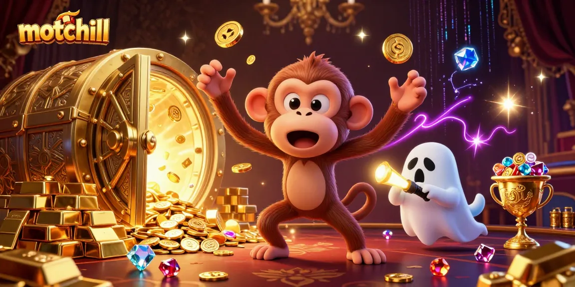 Engage in thrilling casino adventures with motchill featuring a poltergeist monkey and ghost-hunter puppy.