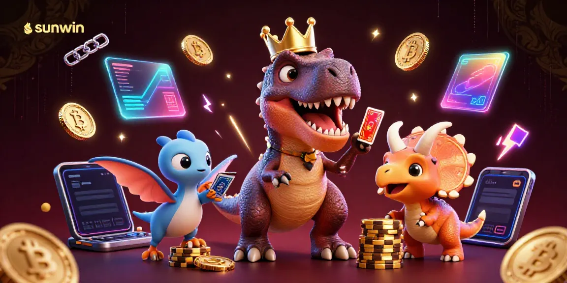 Engage with sunwin's dynamic casino adventure featuring vibrant characters and gaming elements.