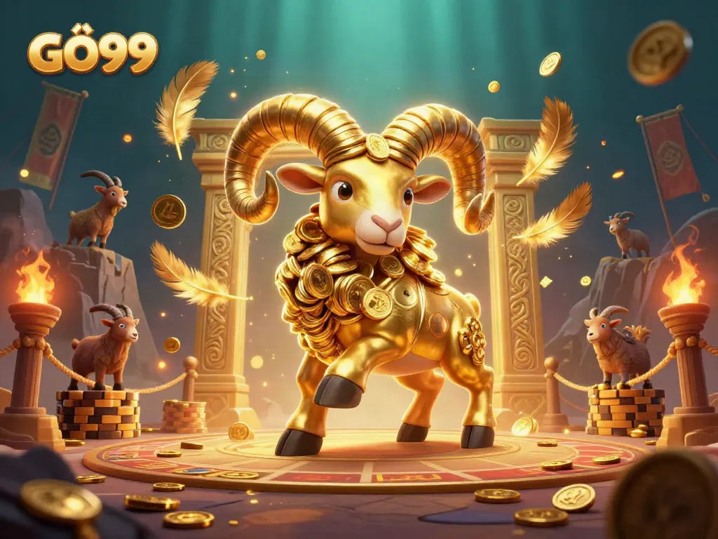 Bet on exhilarating wins at GÔ99 with a captivating 3D illustration of casino excitement and dynamic action.