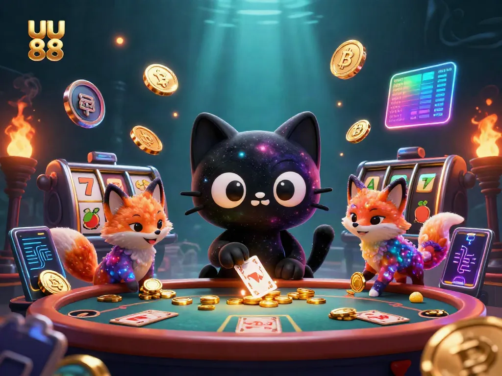 Experience thrilling play at uu 88 with this lively casino scene featuring dynamic game elements.