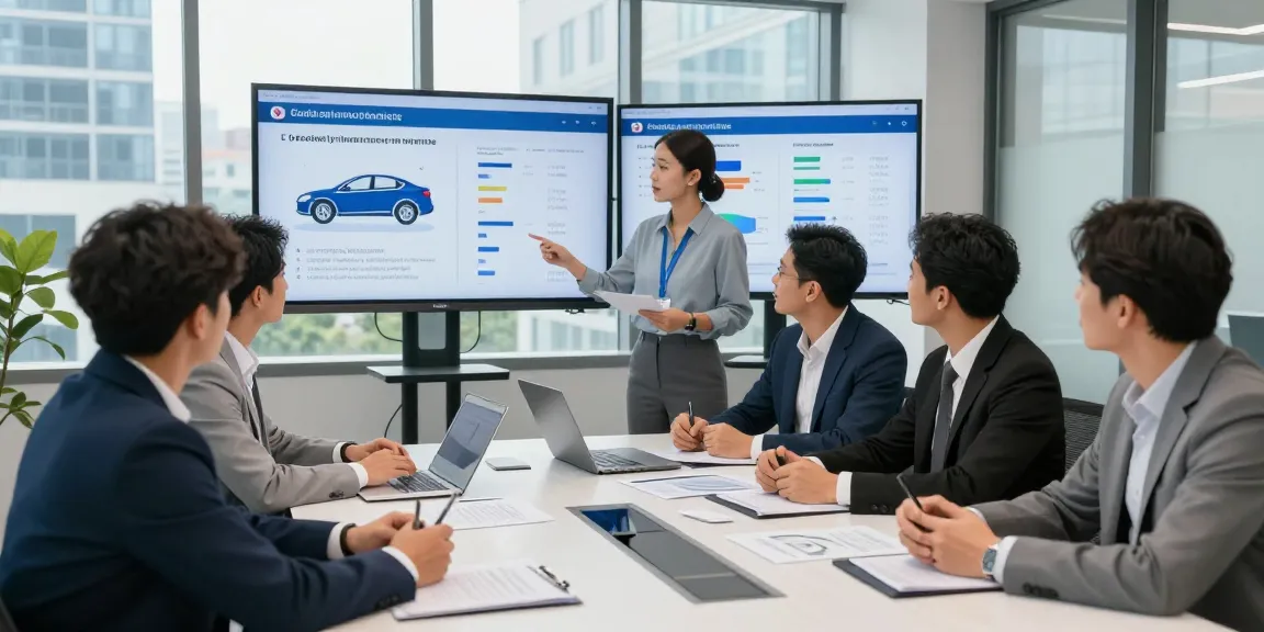 Autoversicherung Dortmund: Beratungsteam in modernem Büro bei Tarifvergleichen.