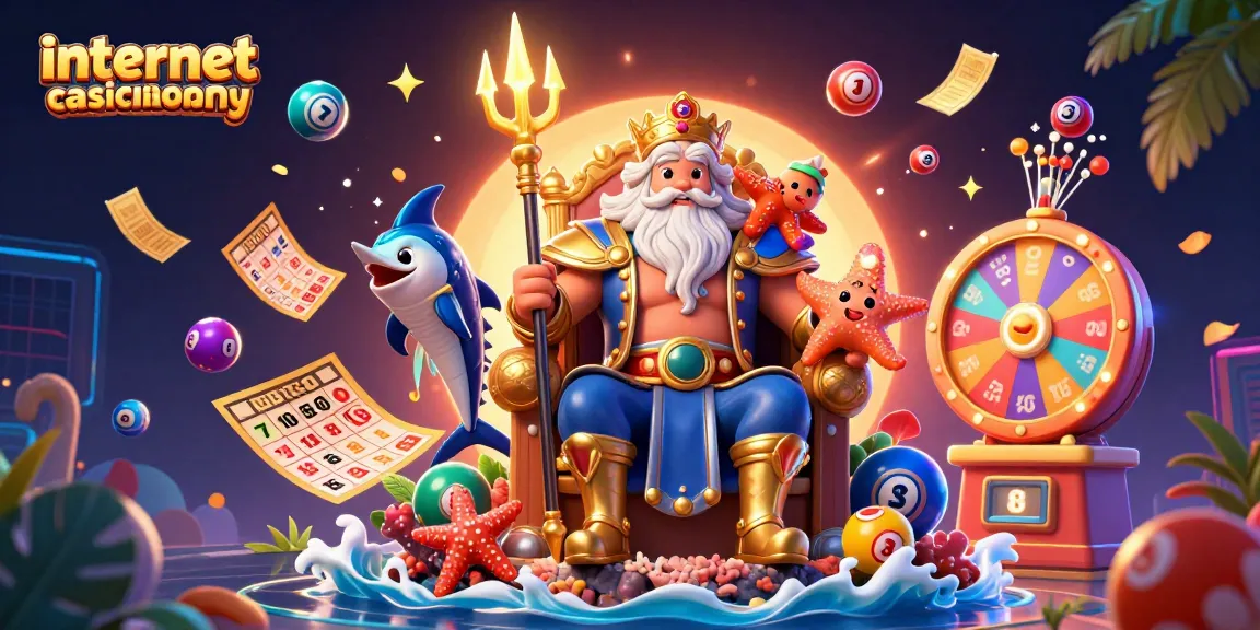 Play exciting games at an internet casino real money platform with winning lottery vibes and energetic visuals.