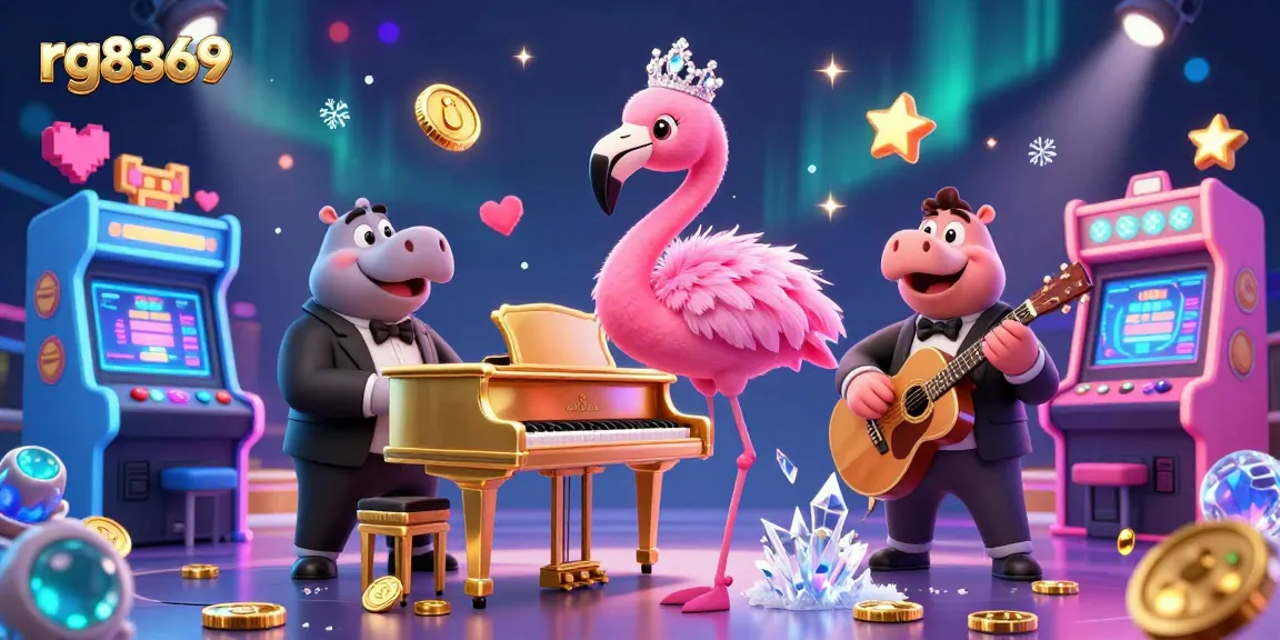 Betting strategies come alive at rg8369 with vibrant casino characters in a colorful 3D scene.