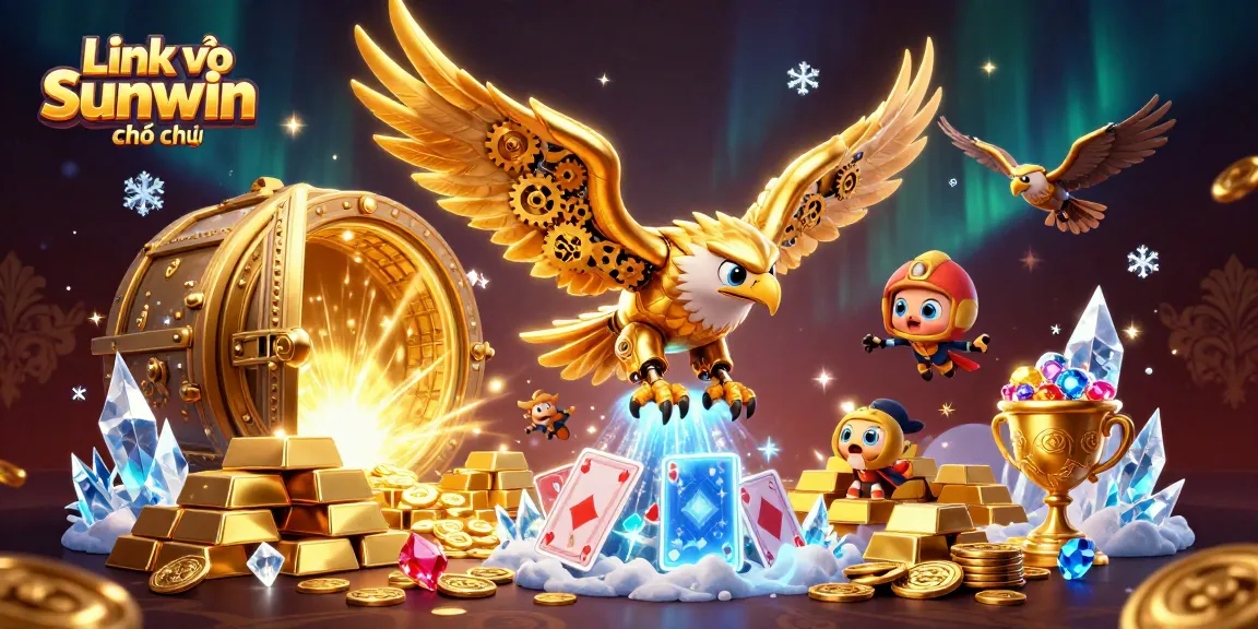 Engage in exciting gameplay with Link vào Sunwin chính thức, featuring vibrant casino elements and treasures.