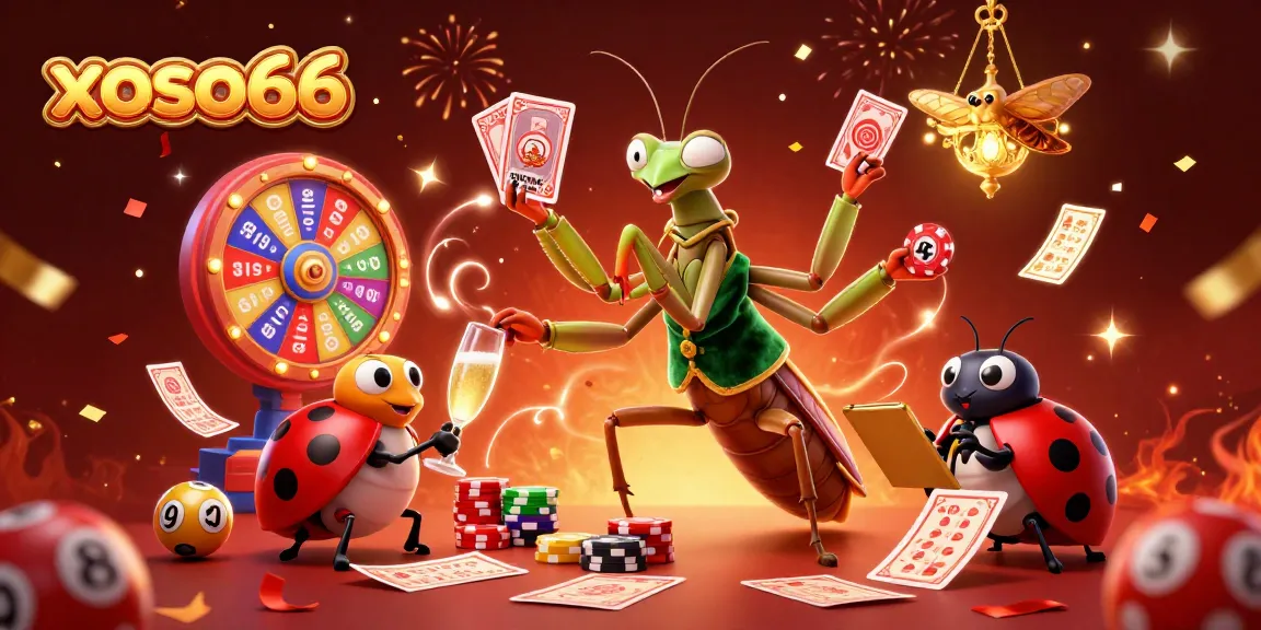 Xoso66 promotes thrilling lottery action with dynamic characters and vibrant game elements.