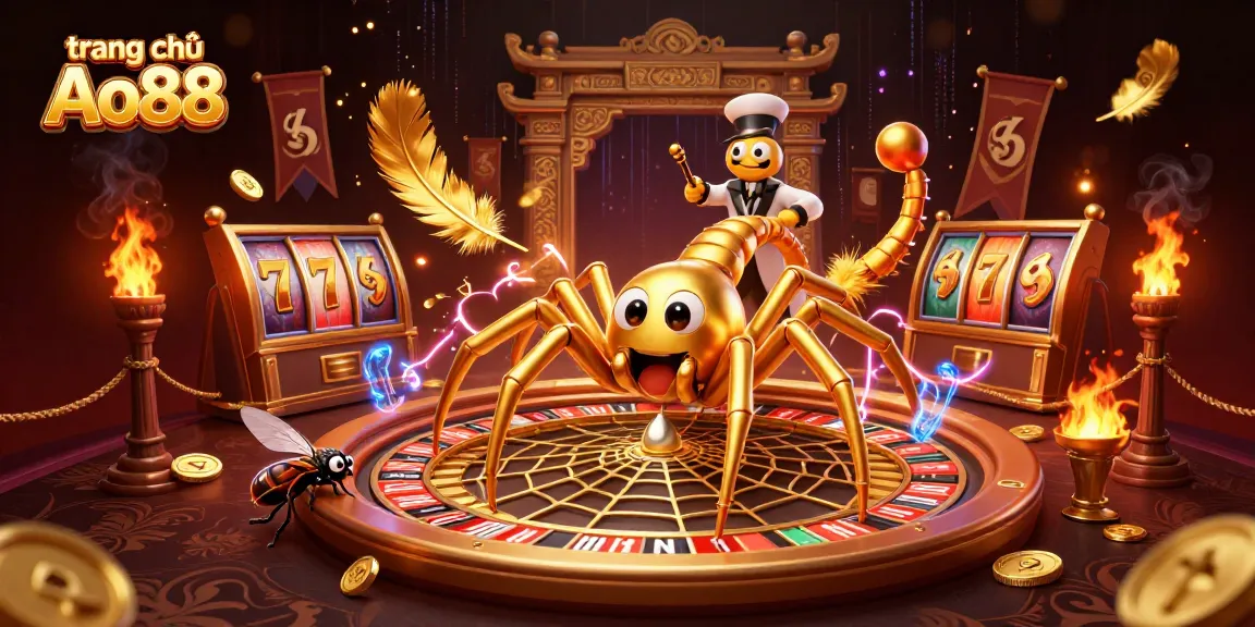 Experience the thrill at trang chủ Ao88 with captivating 3D animation showcasing casino excitement and vibrant gameplay.