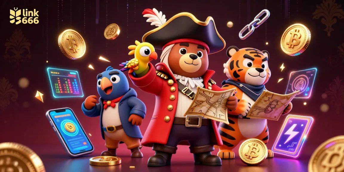 Engage with link S666 by exploring vibrant casino adventures featuring a dynamic pirate scene.