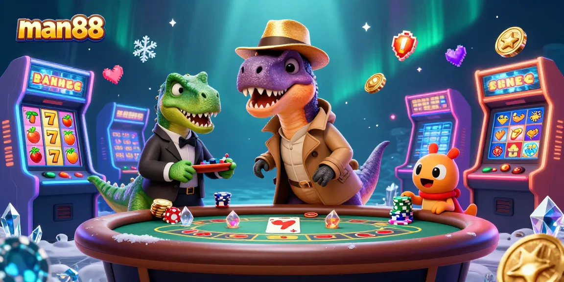 Experience thrilling action at man88 with a velociraptor card counter and a cunning compy pickpocket.