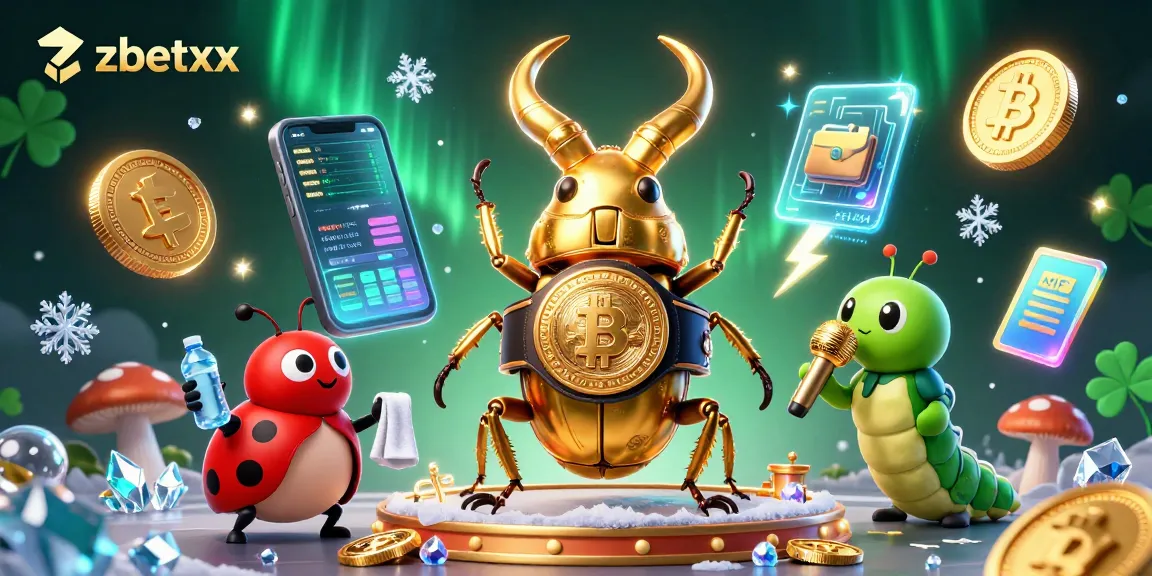 Experience thrilling gaming at zbetxx with vibrant characters amid crypto action.
